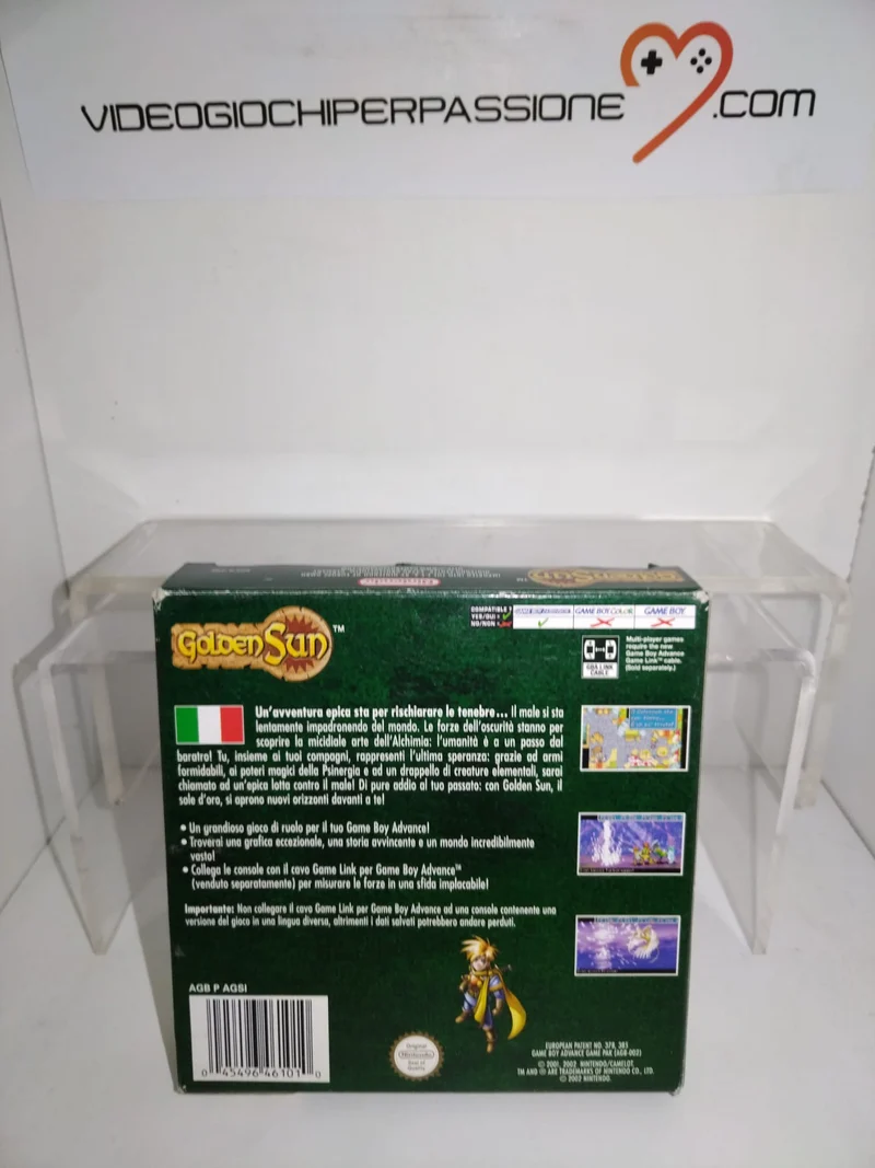GOLDEN SUN GAME BOY ADVANCE (usato garantito)(versione italiana)
