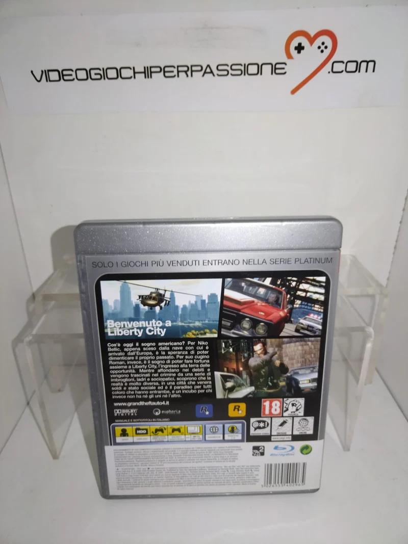 GRAND THEEFT AUTO IV -GTA 4 - PS3 (usato garantito)(versione italiana)