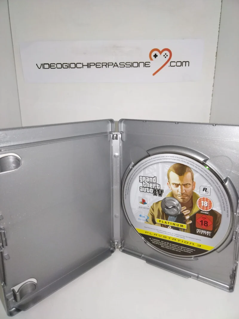 GRAND THEEFT AUTO IV -GTA 4 - PS3 (usato garantito)(versione italiana)
