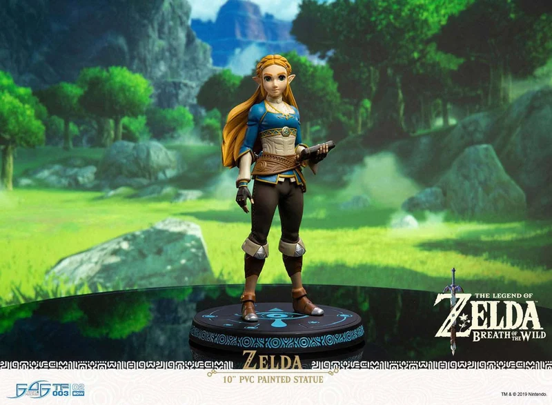 The Legend of Zelda Breath of the Wild PVC Statue- Zelda- 25 cm