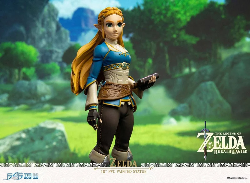 The Legend of Zelda Breath of the Wild PVC Statue- Zelda- 25 cm