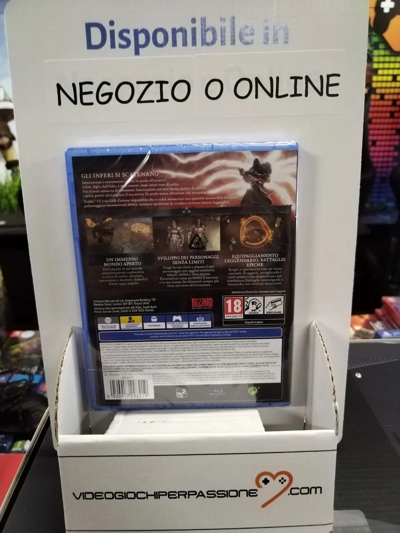 Diablo 4 Playstation 4 Edizione ITALIANA