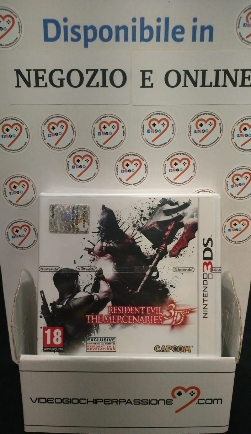 Resident Evil: the Mercenaries 3D Nintendo 3DS Edizione Italiana