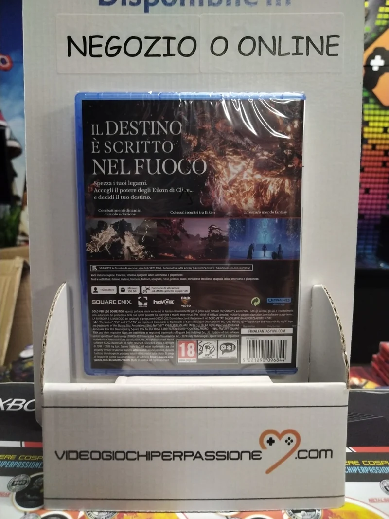 Final Fantasy XVI - 16 Playstation 5 Edizione Italiana