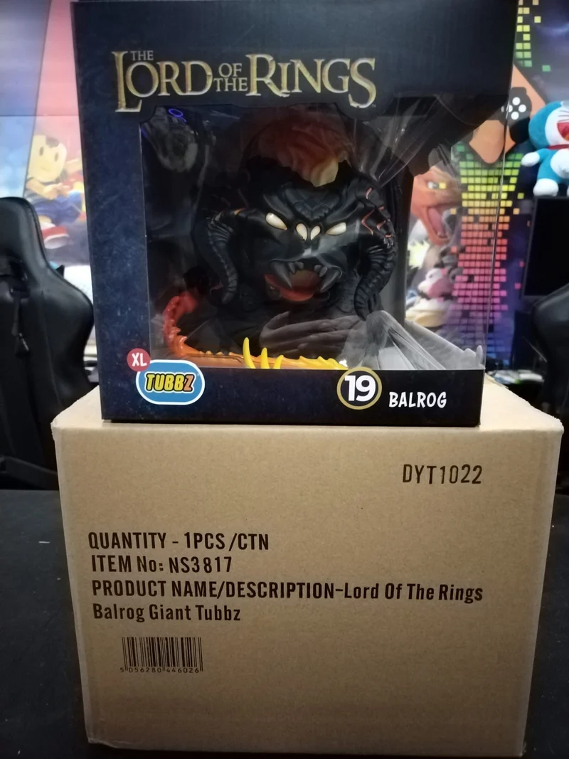 Lord of the Rings Balrog Giant TUBBZ Cosplaying Duck Collectible Edizione Limitata 2000 Pezzi