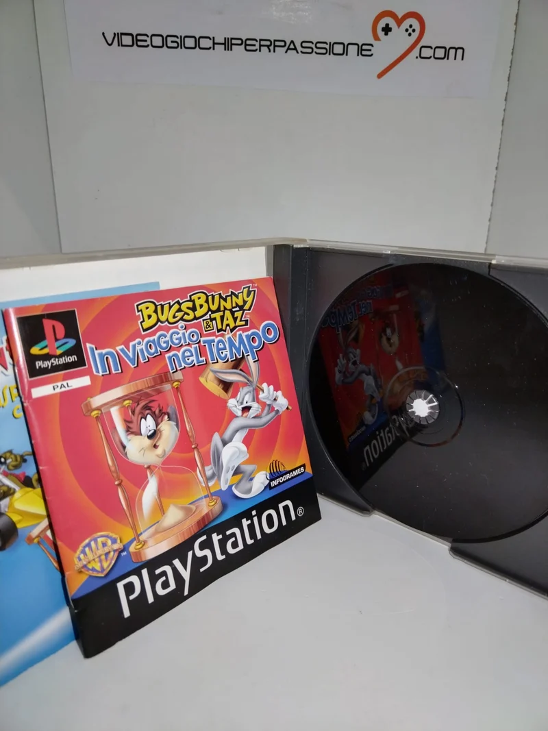 BUGS BUNNY E TAZ IN VIAGGIO NEL TEMPO PS1 (usato garantito)