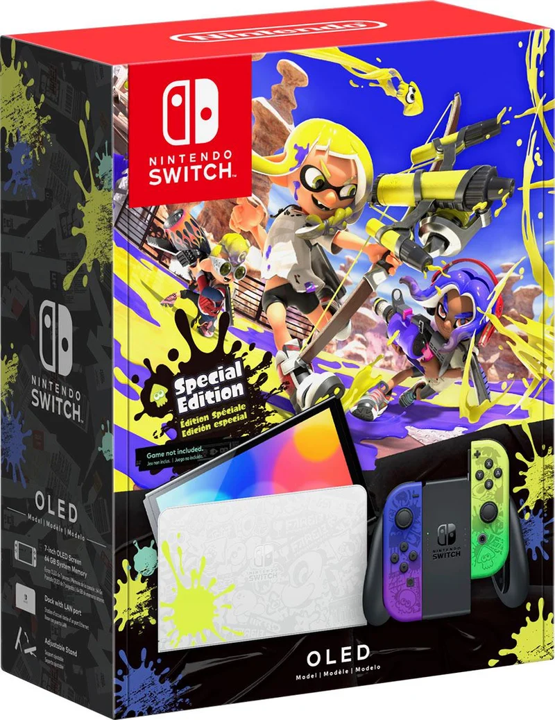 Nintendo Switch OLED *Brand New* - Splatoon 3 Special Edition - Console Bundle