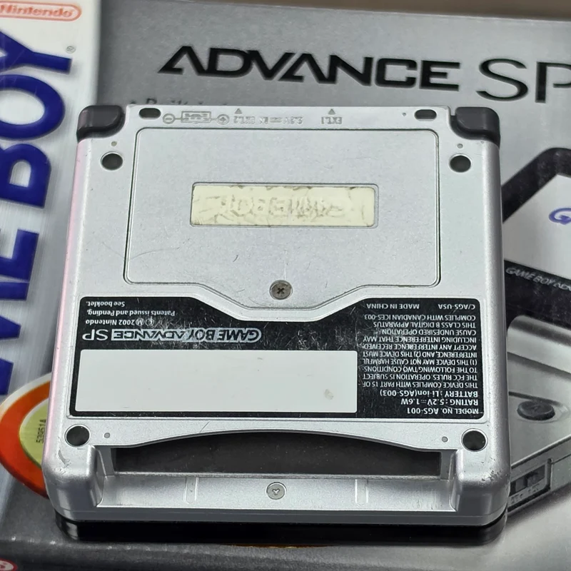 Game Boy Advance SP Limited Advance Wars Edition - Platinum/ Onyx
