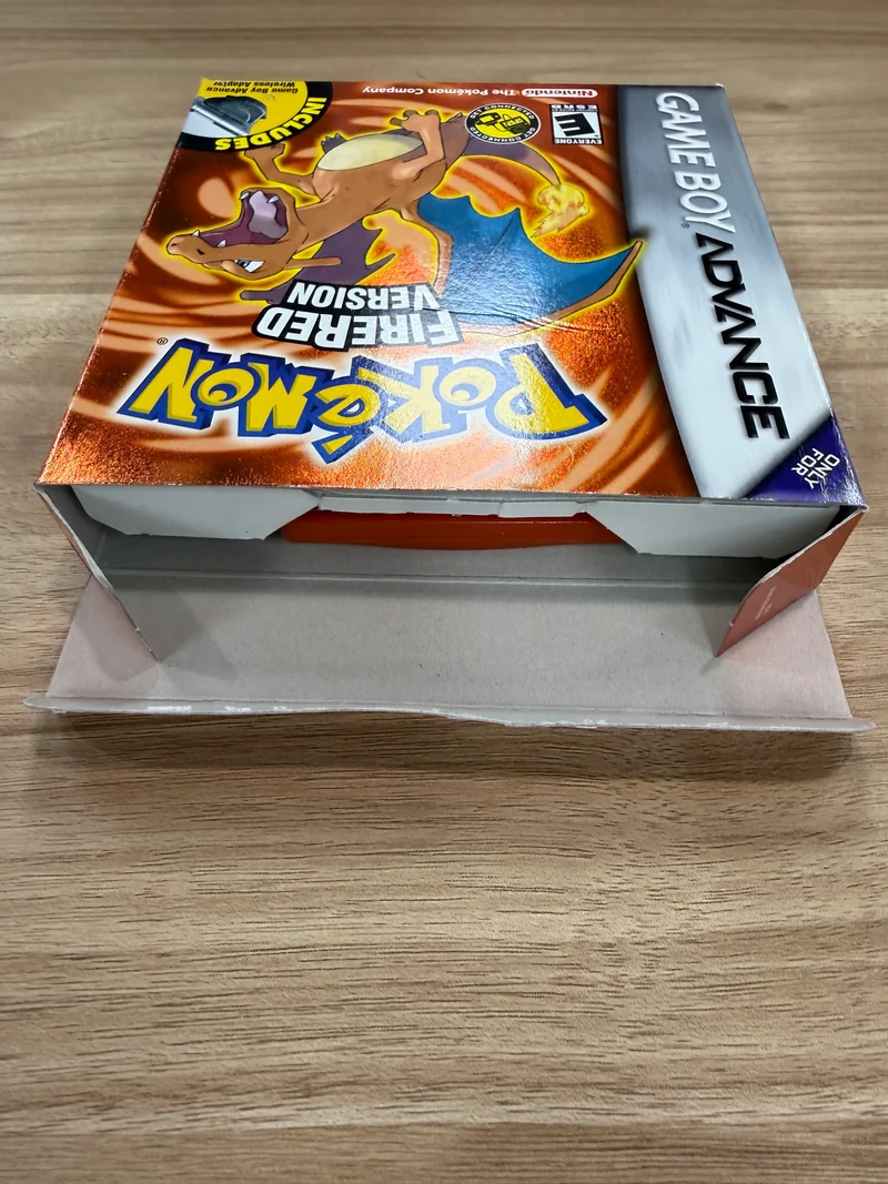 Pokemon Fire Red: Complete - Nintendo Game Boy Advance - B
