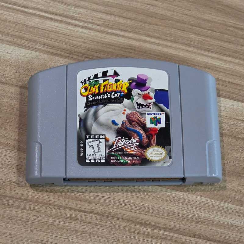 Clay Fighter Sculptors Cut - Nintendo N64