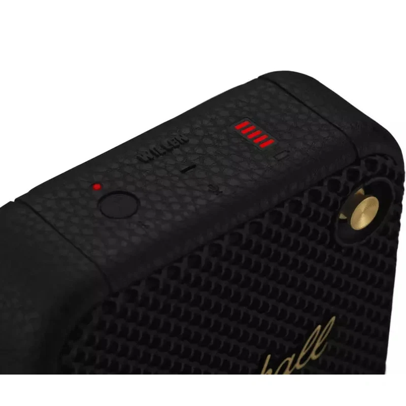 Marshall Willen Portable Bluetooth Speaker Black and Brass
