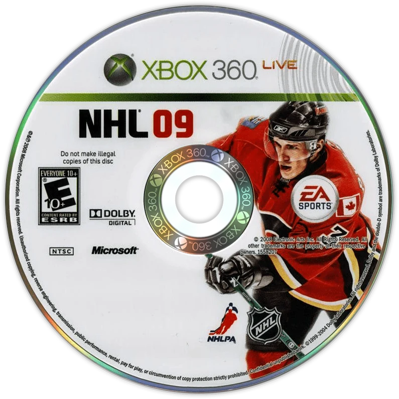 NHL 09 - (Game Only) (Xbox 360)