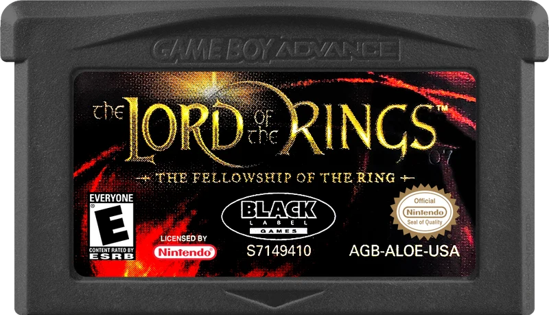 Lord of the Rings Fellowship of the Ring - (Game Only) (GameBoy Advance)