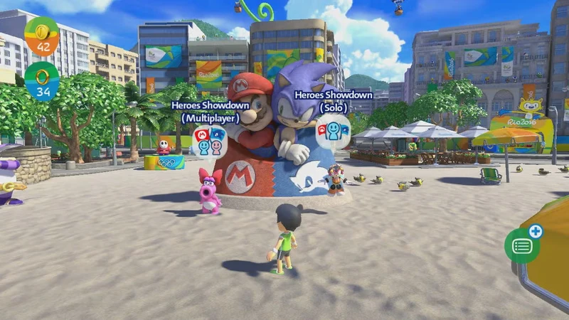 Mario & Sonic at the Olympic Games – Nintendo Wii Sports / Party