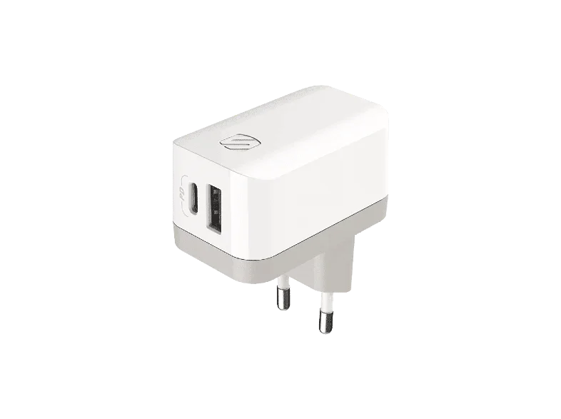 Scosche Dual Wall Charger with 32W USB-C And USB-A