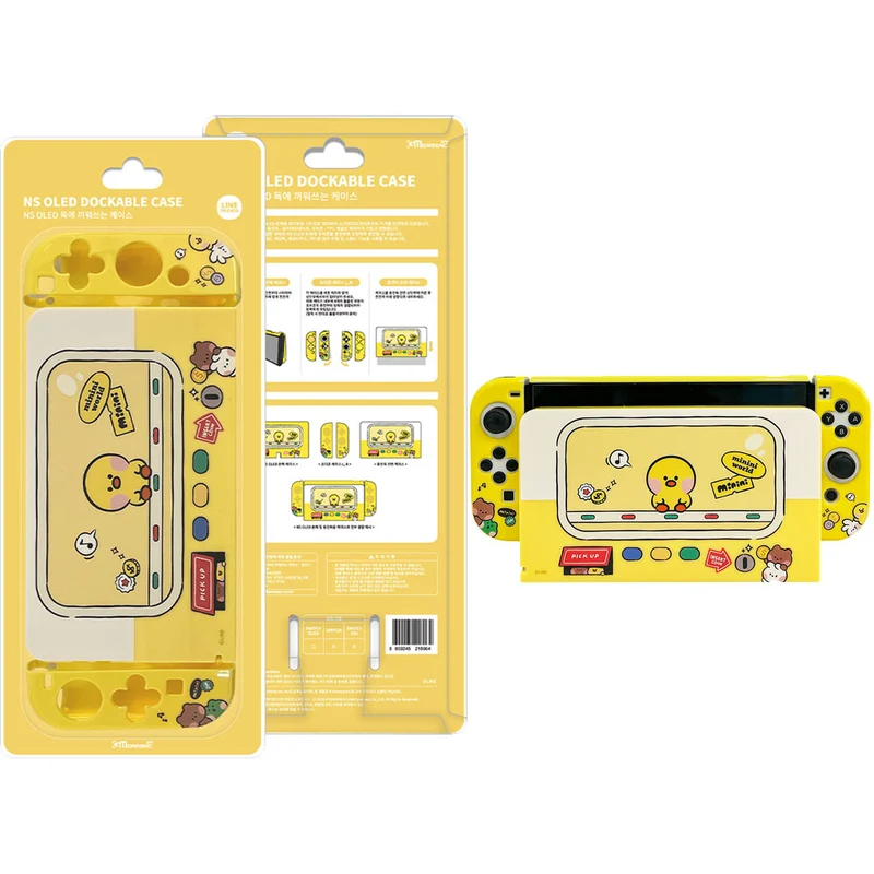 Gammac LINE Friends Nintendo Switch OLED Protective Case and Dockable Case