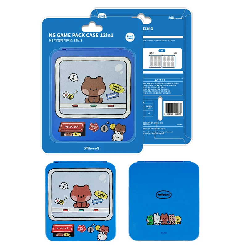 Gammac LINE Friends Nintendo Switch Games Card Case