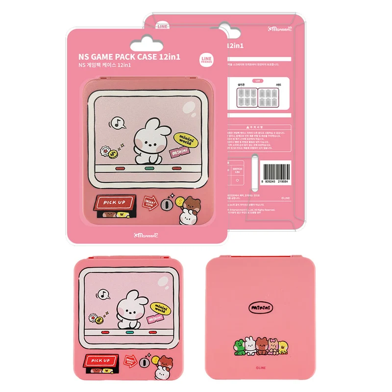 Gammac LINE Friends Nintendo Switch Games Card Case