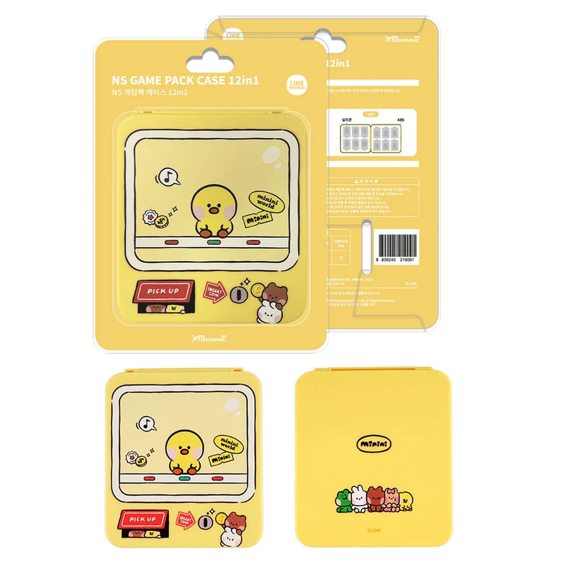 Gammac LINE Friends Nintendo Switch Games Card Case
