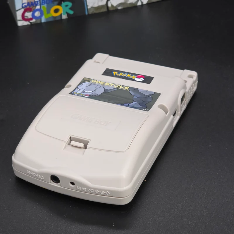 Nintendo Game Boy Color (GBC) Custom Brock Trainer Backlit Handheld Console