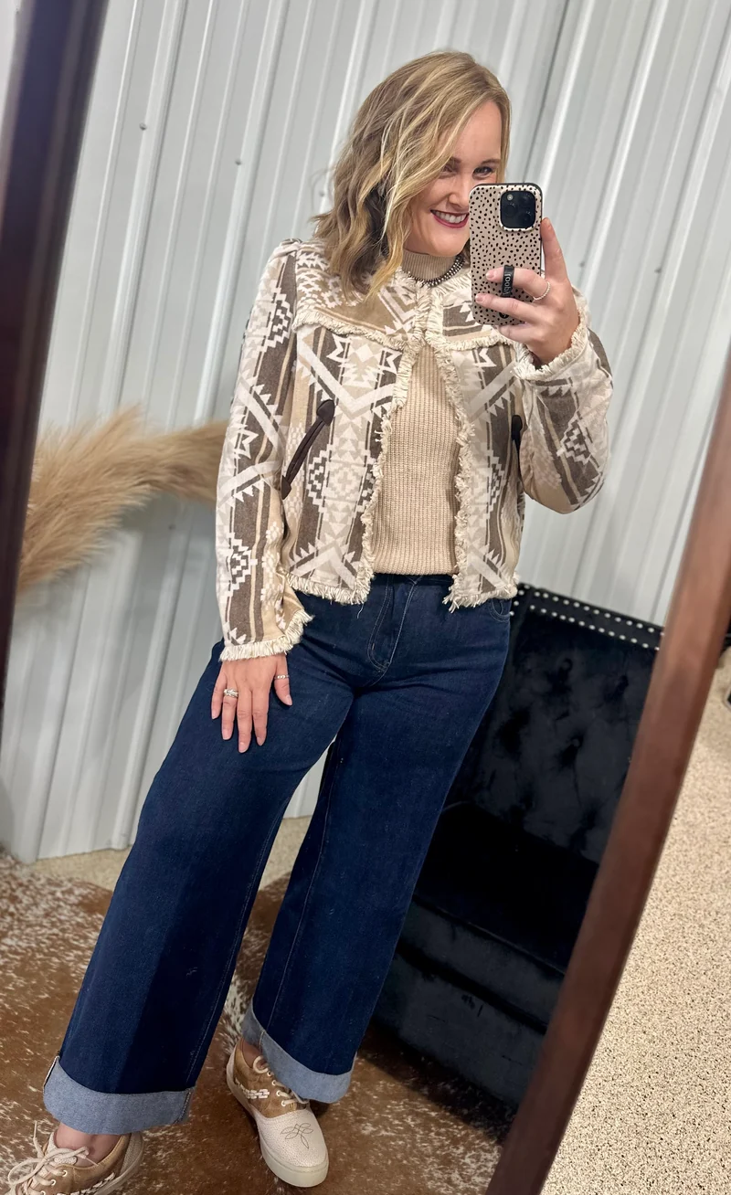 Vervet High Rise Wide Cuff Jeans