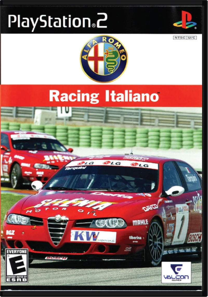 Alfa Romeo Racing Italiano - Sony PlayStation 2 (PS2)