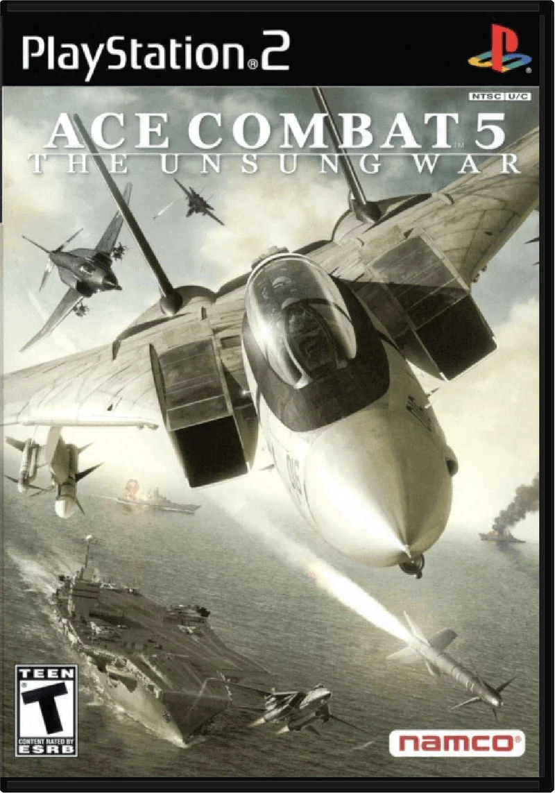 Ace Combat 5 The Unsung War - Sony PlayStation 2 (PS2)