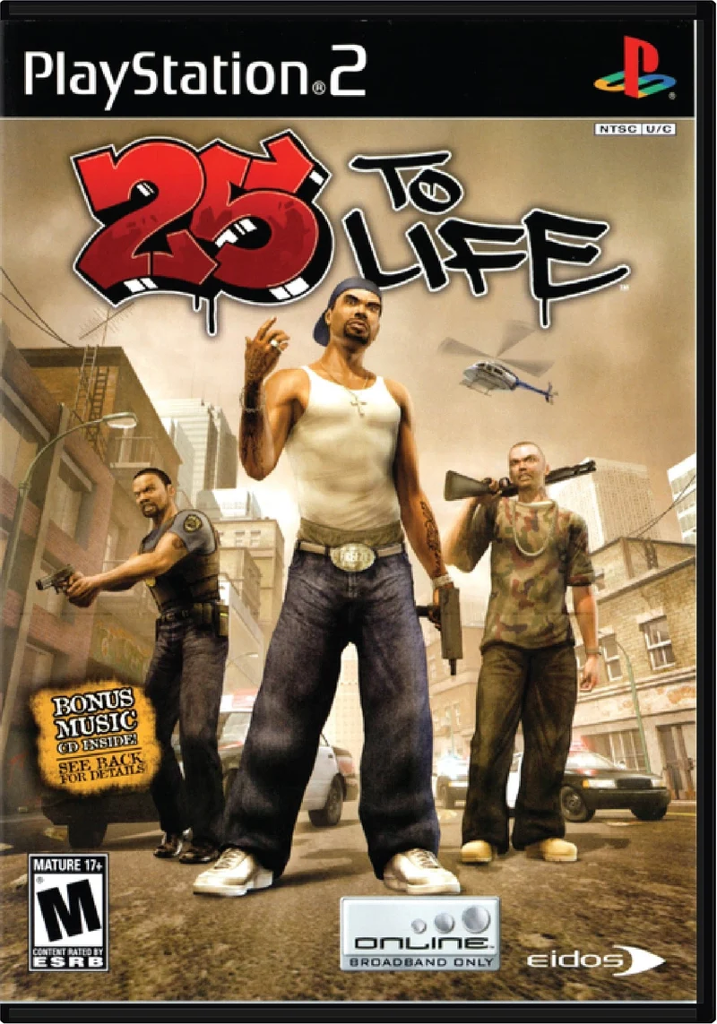 25 to Life - Sony PlayStation 2 (PS2)