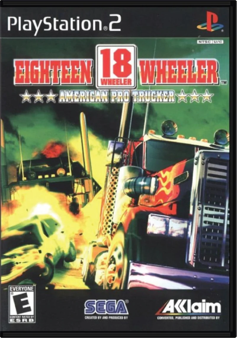 18 Wheeler American Pro Trucker - Sony PlayStation 2 (PS2)