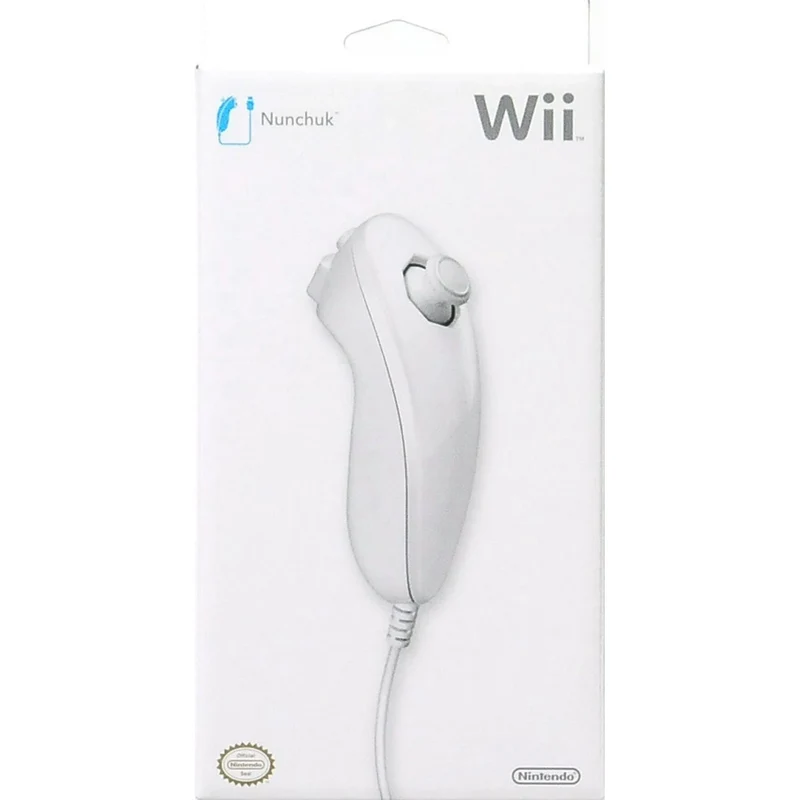 Nintendo Wii Nunchuck Controller White