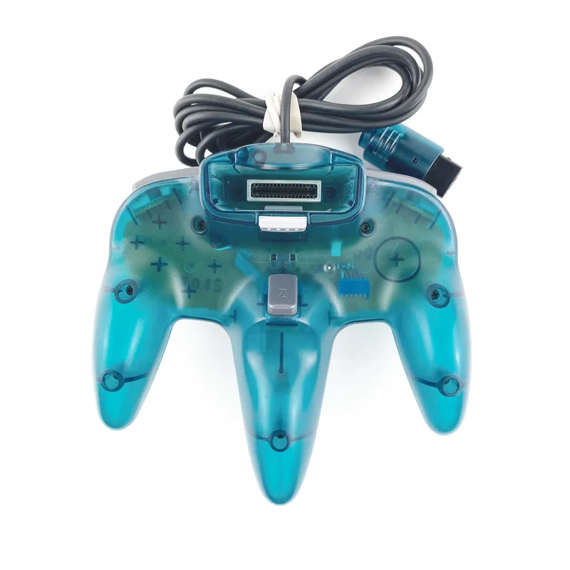 Nintendo N64 Funtastic Ice Blue Console Bundle (NUS-001)
