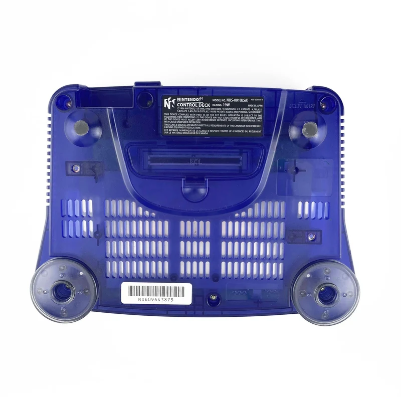 Nintendo N64 Funtastic Grape Purple Console Bundle (NUS-001)