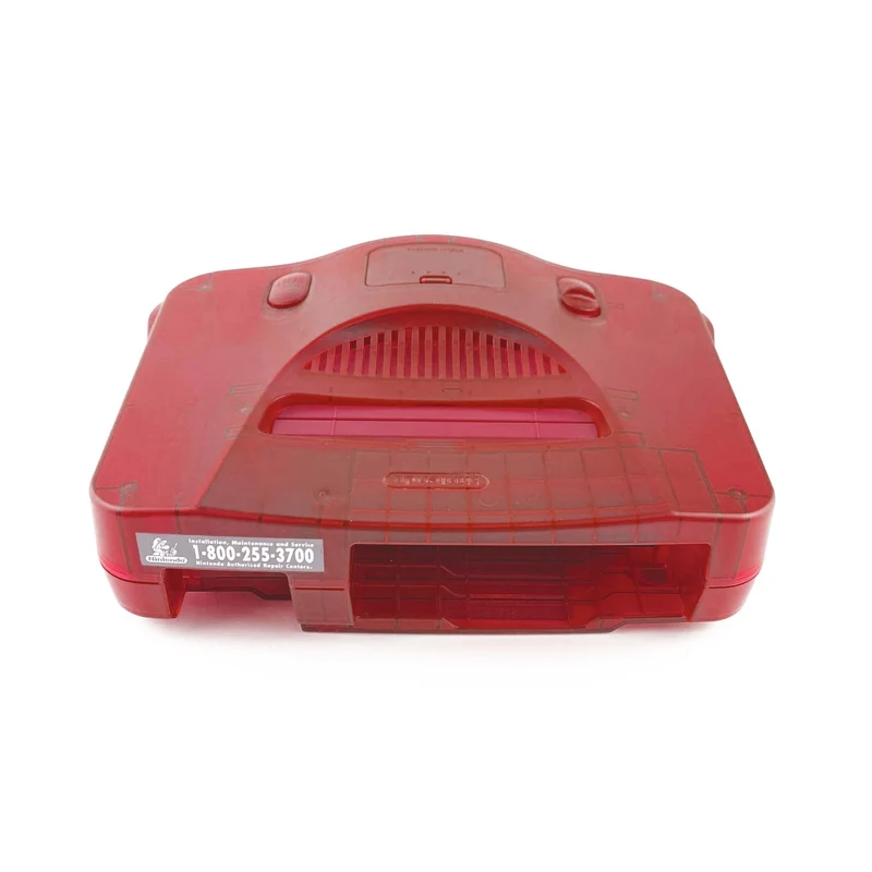 Nintendo N64 Funtastic Watermelon Red Console Bundle (NUS-001)