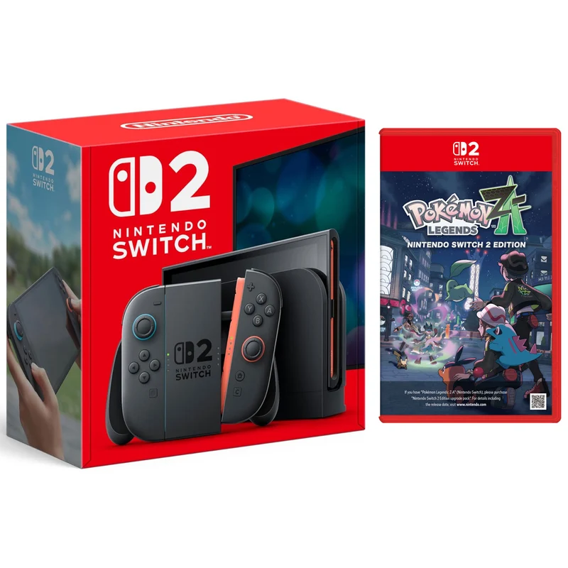 Nintendo Switch 2 Console + Pokemon Legends Z-A Bundle w 1 Year Warranty by Nintendo Distributor Singapore