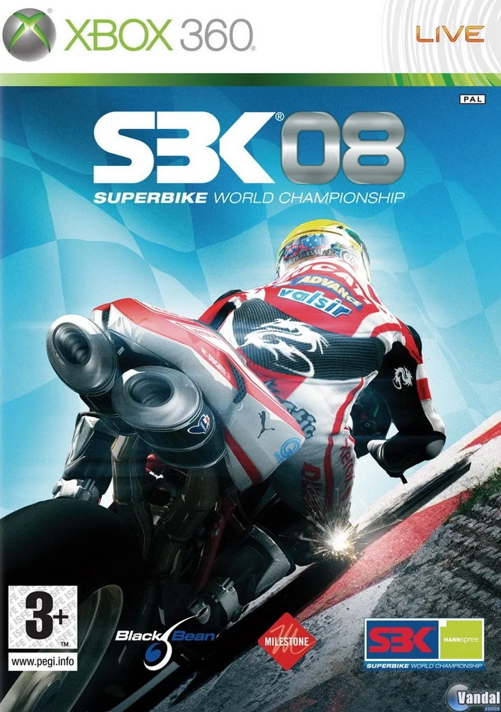 SBK 08: Superbike World Championship – Xbox 360 Racing Black Bean Games