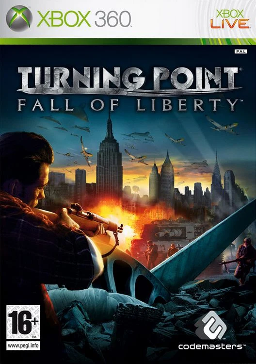 Turning Point: Fall of Liberty – Xbox 360 First Person Shooter Codemasters Game