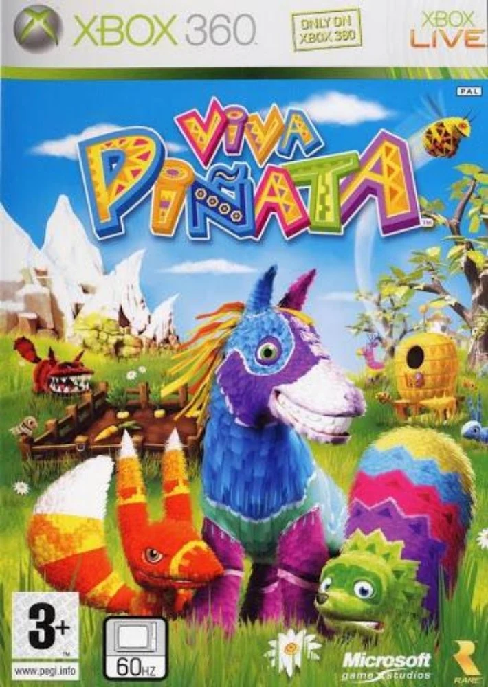 Viva Piñata – Xbox 360 Garden Simulation Microsoft Studios Game