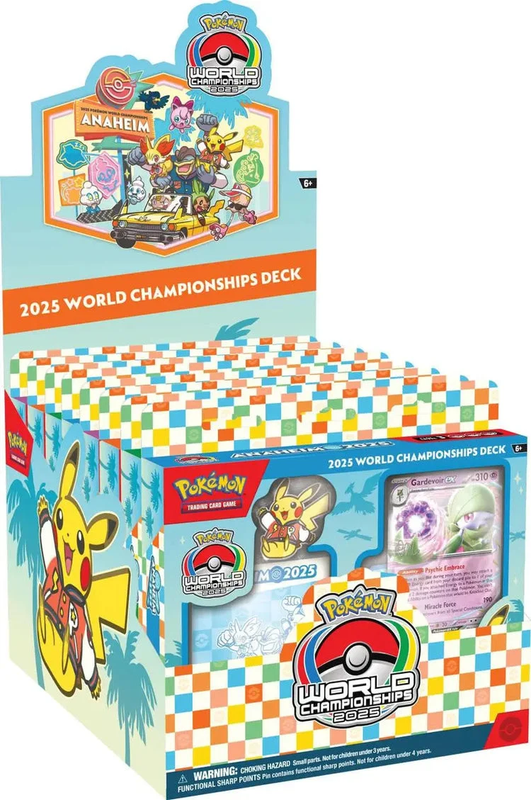 Pokemon World Championship Deck 2025 Display