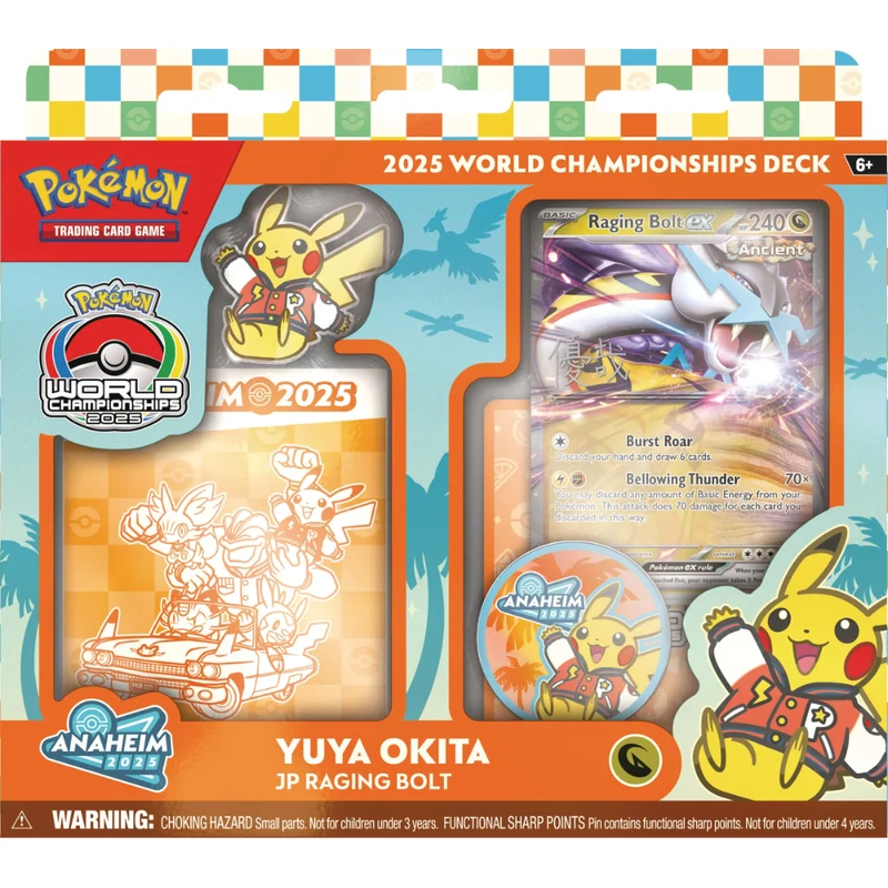 Pokemon World Championship Deck 2025 Display
