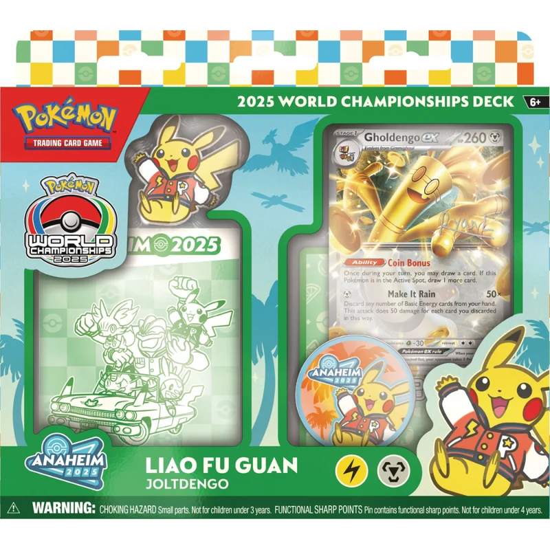 Pokemon World Championship Deck 2025 Display