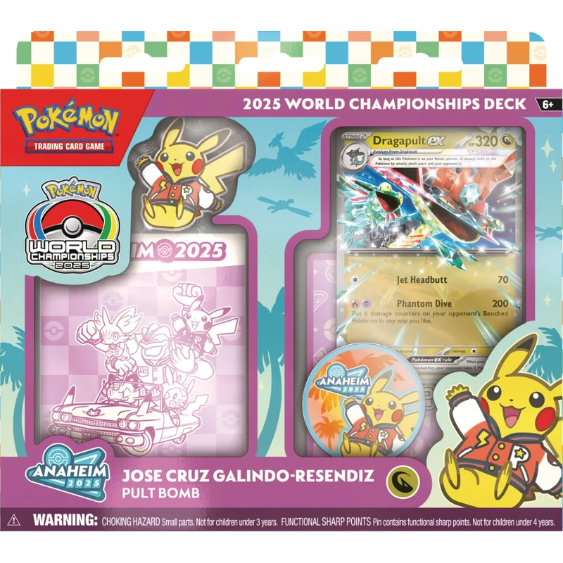 Pokemon World Championship Deck 2025 Display