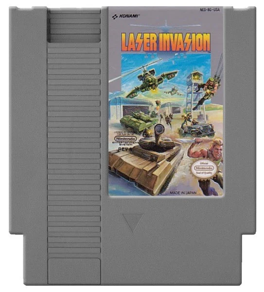 Laser Invasion - Nintendo NES