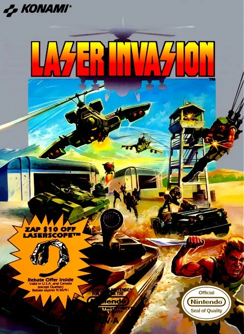 Laser Invasion - Nintendo NES