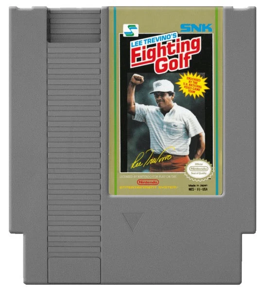 Lee Trevino's Fighting Golf - Nintendo NES