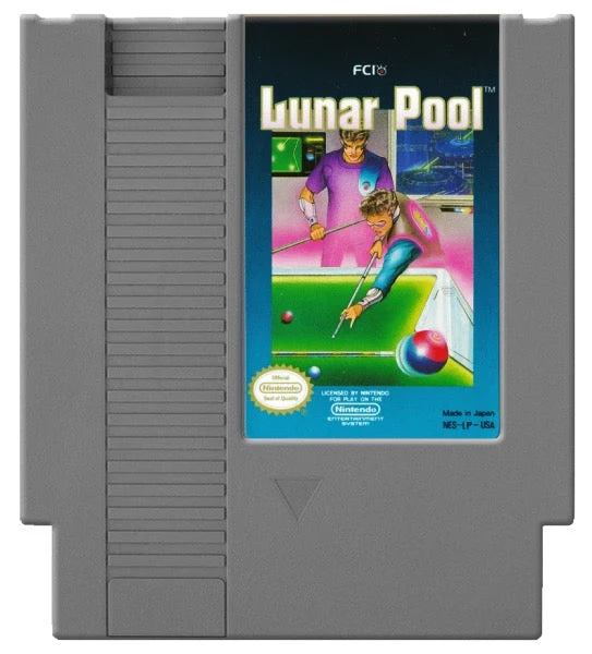 Lunar Pool - Nintendo NES