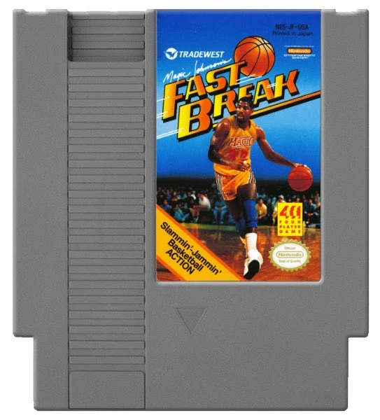 Magic Johnson's Fast Break - Nintendo NES