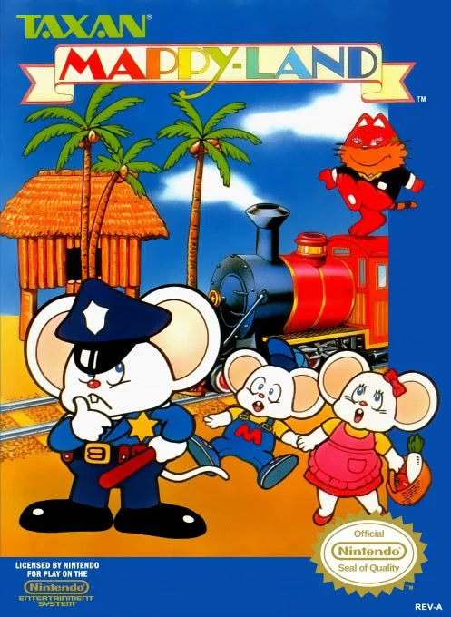 Mappy-Land - Nintendo NES