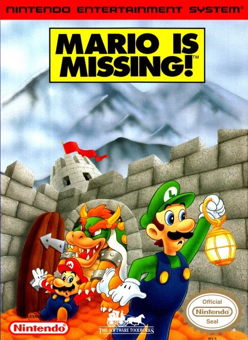 Mario Is Missing - Nintendo NES