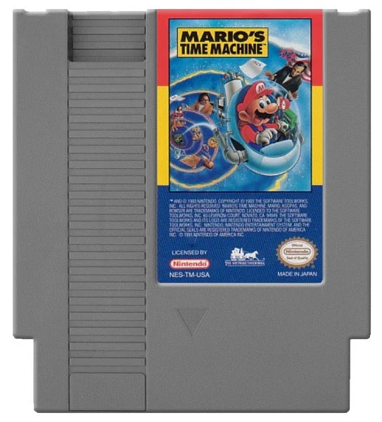 Mario's Time Machine - Nintendo NES