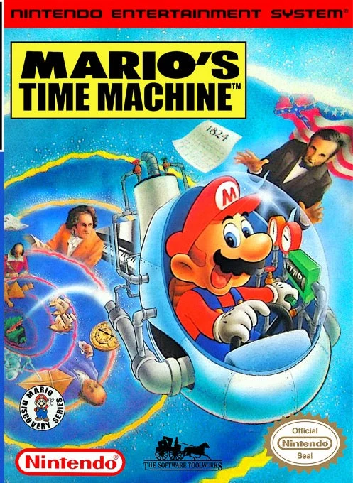 Mario's Time Machine - Nintendo NES